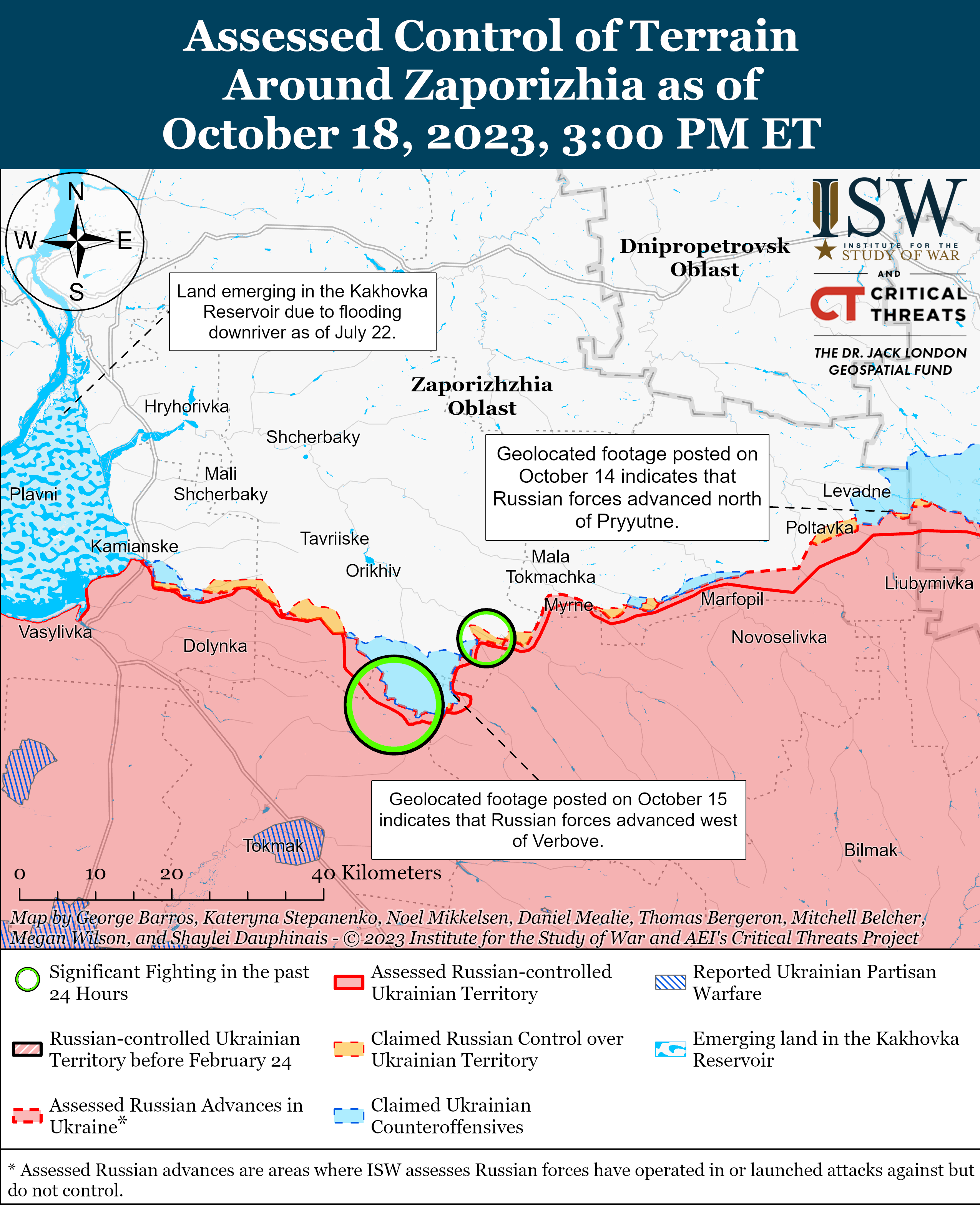ЗСУ просунулися поблизу Бахмута і в районі Роботиного: карти боїв ISW